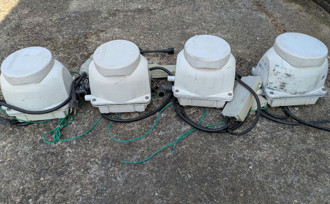 ②フジクリーン　ブロワー CFB70　4台　ジャンク　右散気　タイマー通電可