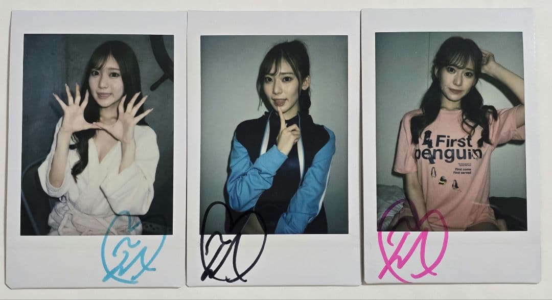 楓ふうあ サイン入り チェキセット