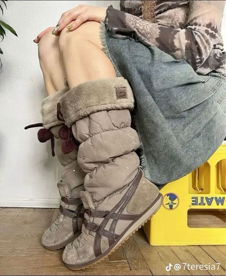 オニツカタイガー onitsuka tiger  EDEN y2k 平成