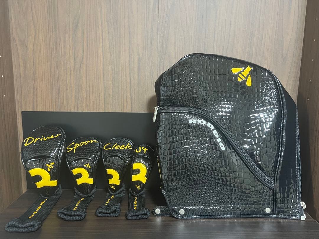 超希少極美品❗️世界に1個限定❗️ロッディオ　プレミアムキャディーバック5点セット