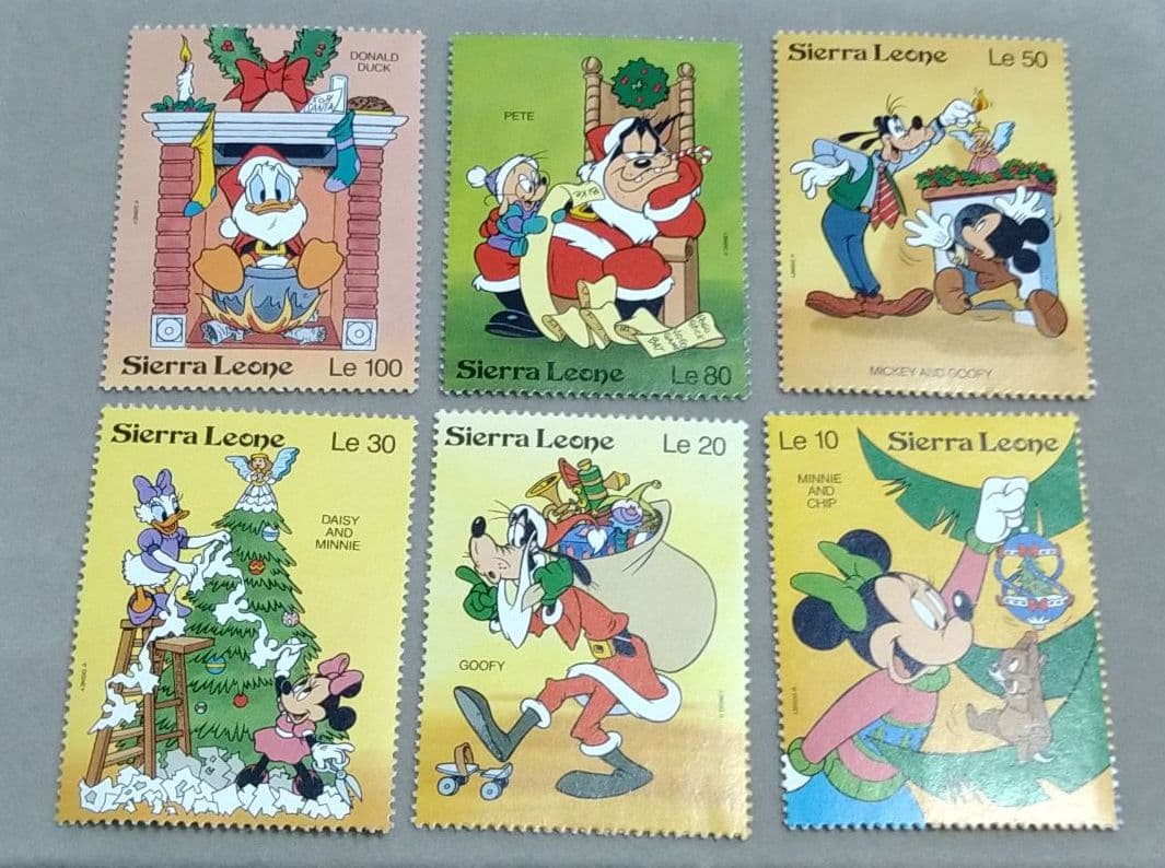 海外切手　写真　柄　　確認用