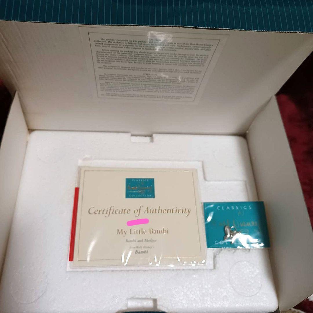 【WDCC】バンビ 廃盤品 新品未使用 ディズニー