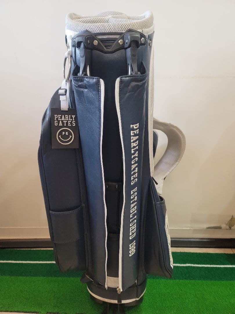 PEARLY GATES キャディバッグ ネイビー 89