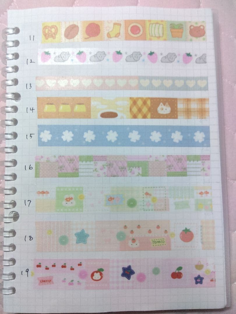 韓国作家さん マスキングテープ