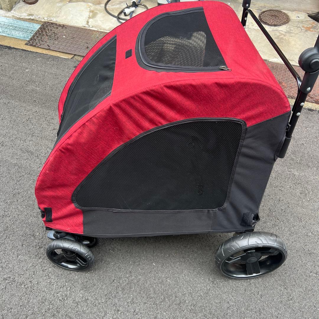 送料込み　大型犬　多頭　お散歩用　ペットカート　バギー　GPR-370