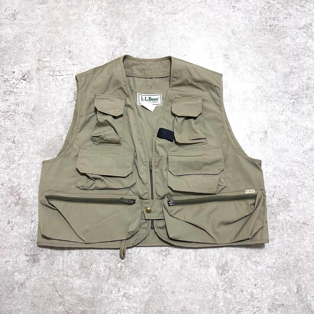 80s L.L.Bean エルエルビーン フィッシングベスト フィールドベスト