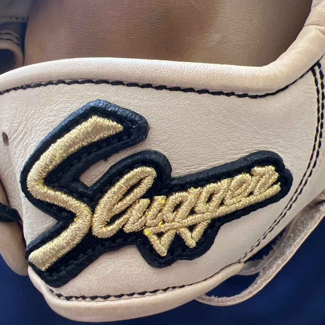 Slugger 軟式用野球グローブ ベージュ 久保田スラッガースペシャルオーダー