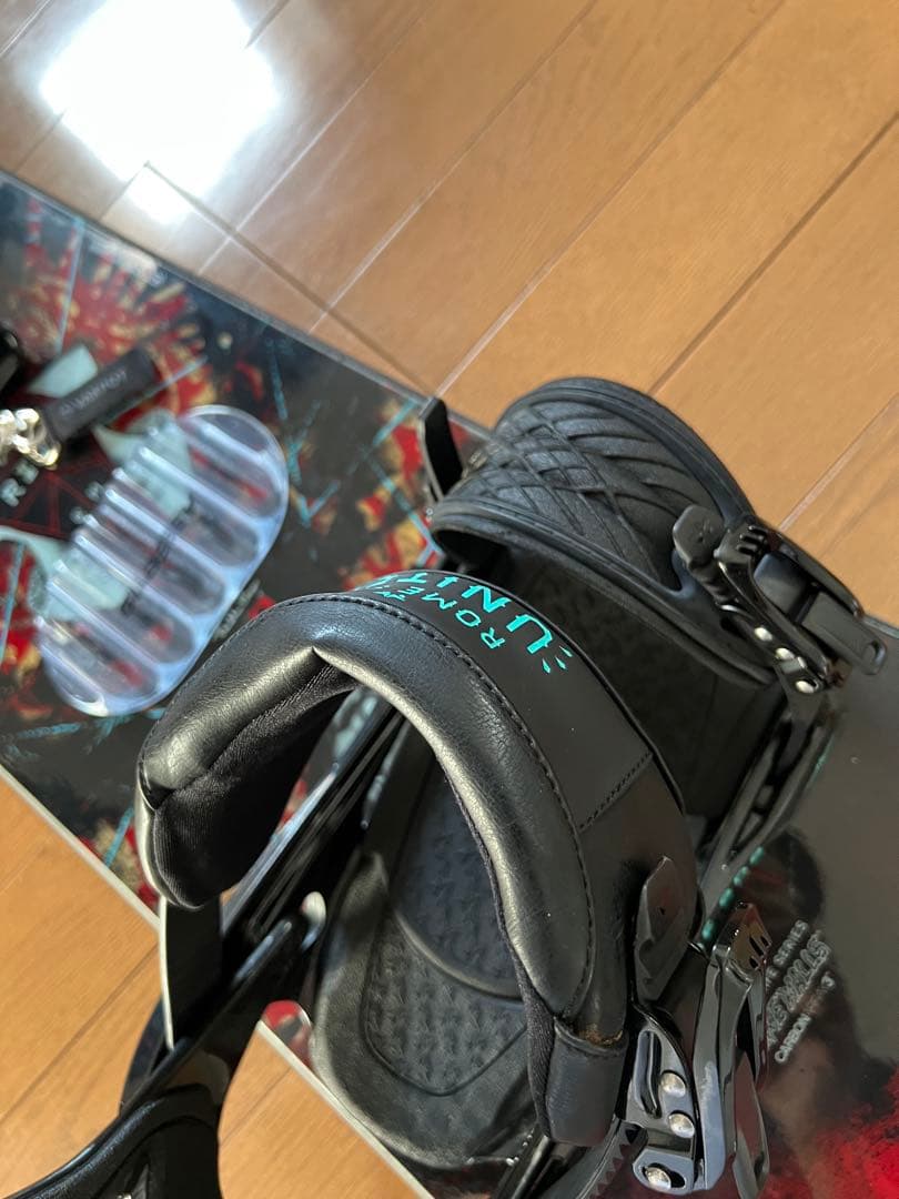 RIDE WILDLIFE155ROMEメンズスノーボードセット ケース付き