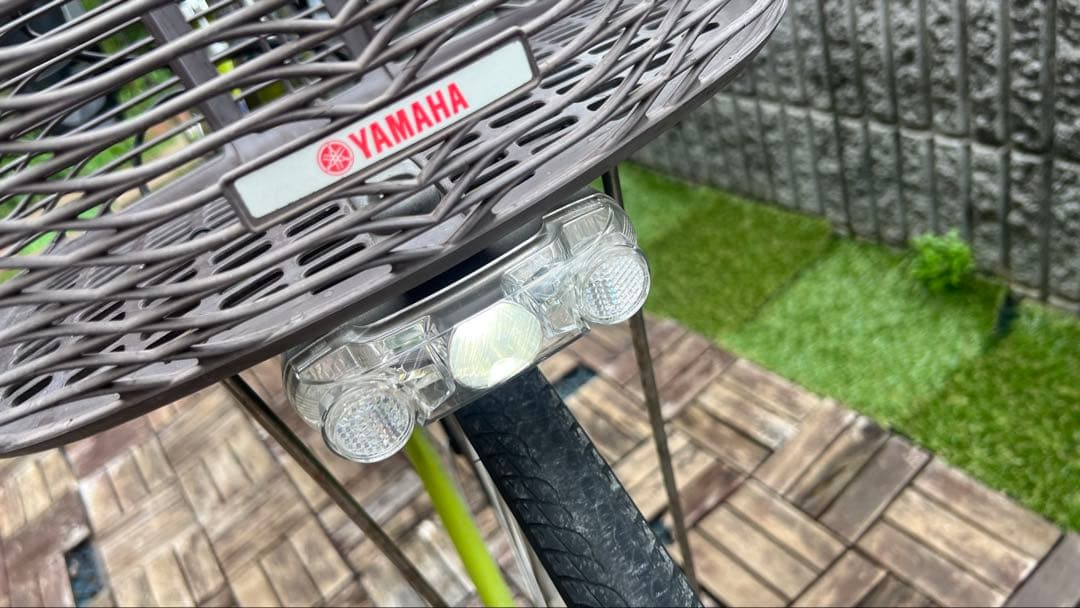 【引き取り】YAMAHA 電動自転車 PAS ナチュラL 子供乗せ グリーン