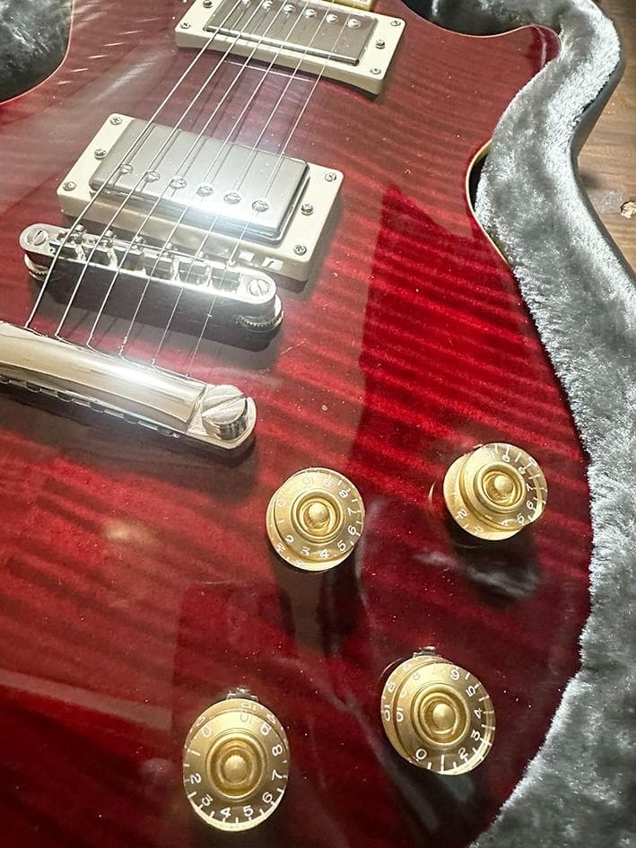 美品！！ Epiphone レスポール エレキギター LESPAUL レッド