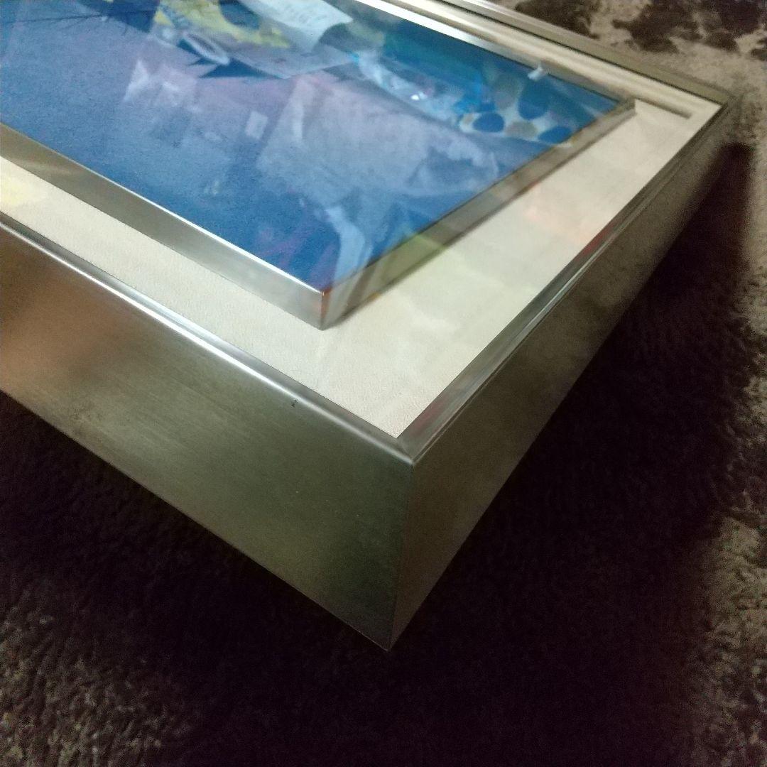 絵画 松浦敬文 水辺の城 F6号 油彩画 油絵 風景画 開運 風水画