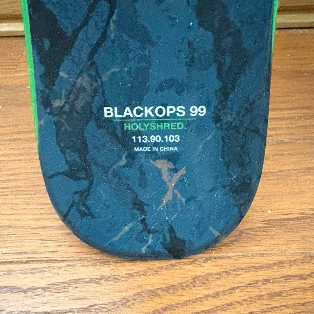 ショートスキー　ROSSIGNOL BLACKOPS 99 chackymade