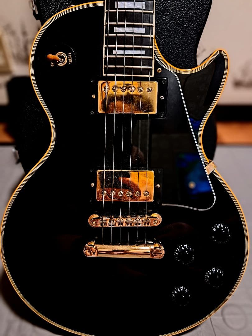 オービルバイギブソンLPC-57B Black Beauty 57'