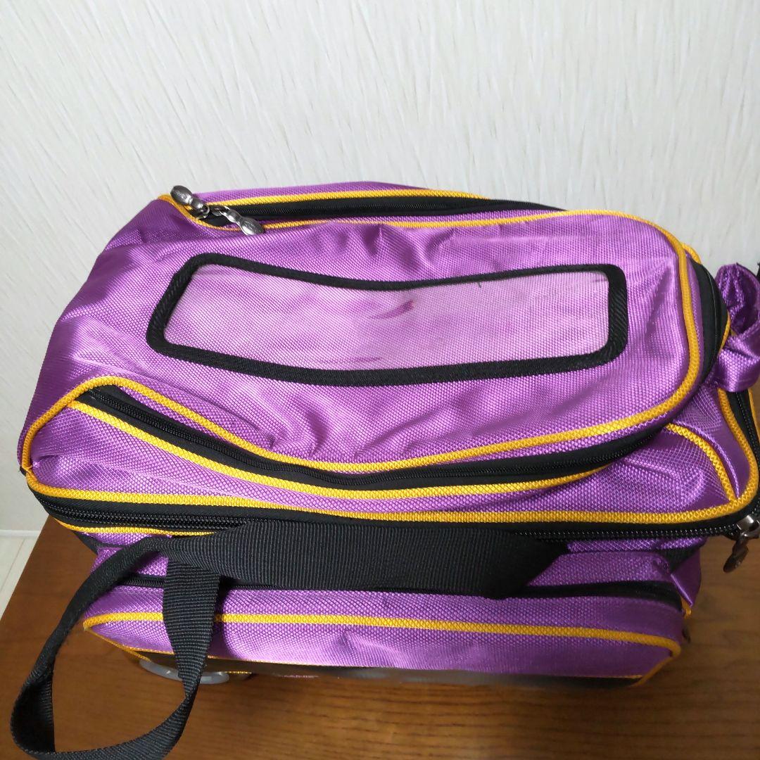 ABSボウリングバッグ◆DYNOTHANE ボウリング用バッグ 紫色