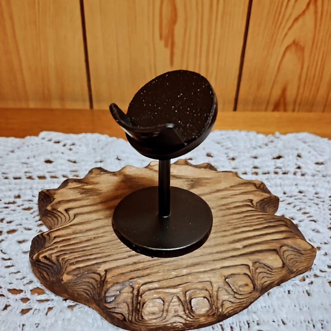 懐中時計スタンド　匿名配送　誕生日プレゼントに　オールブラック懐中時計スタンド