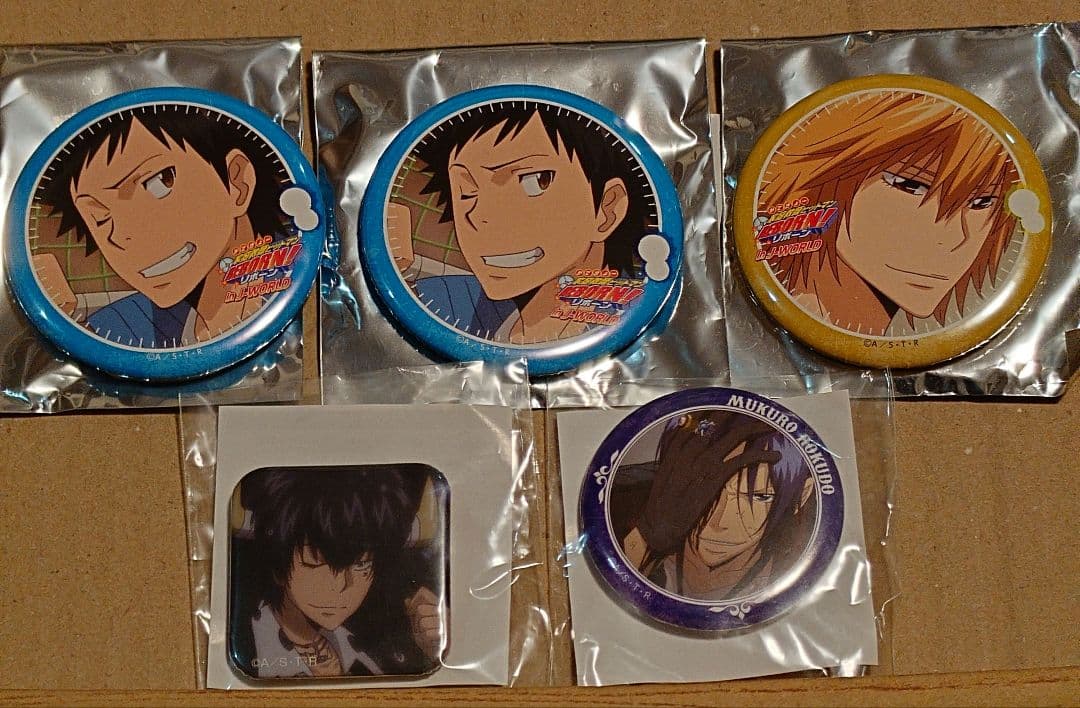 REBORN! J-WORLD 缶バッジ