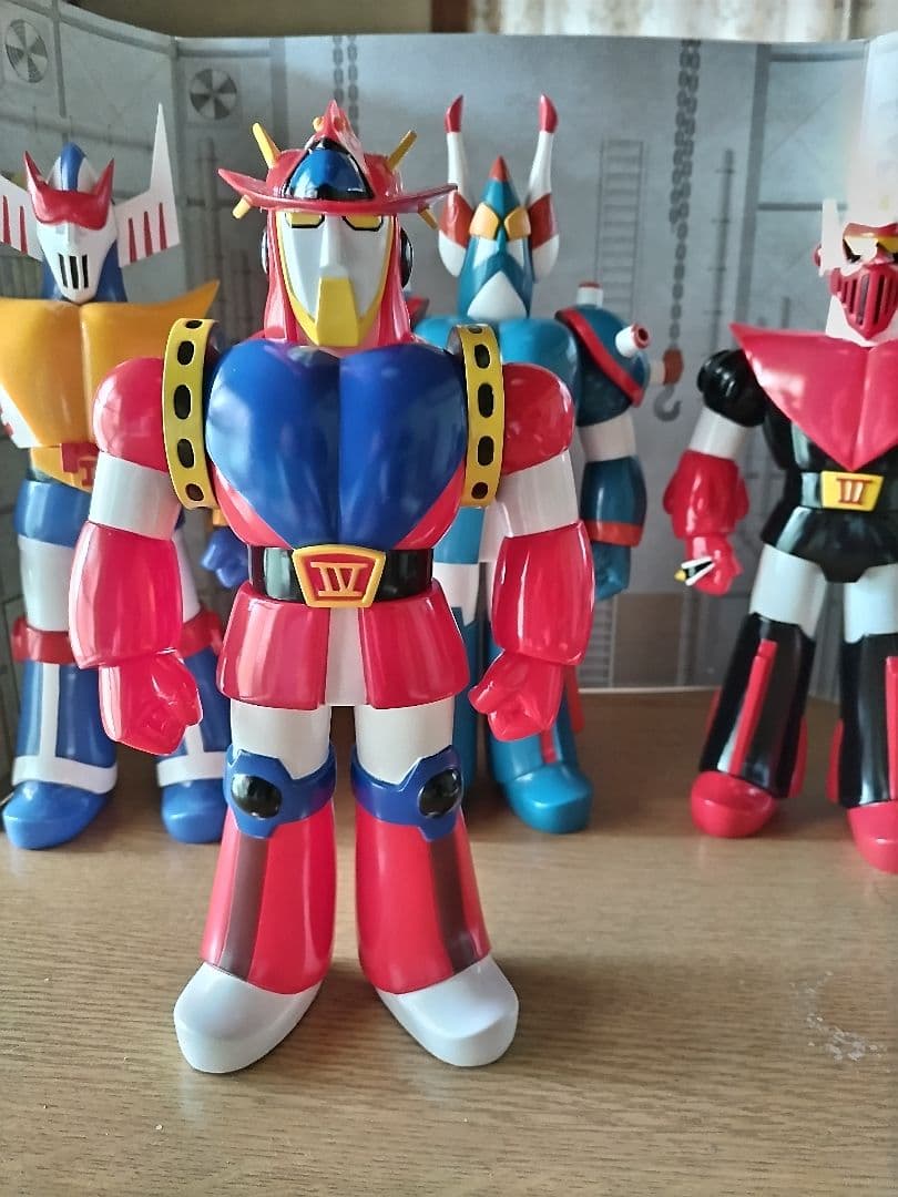 超レア！メディコム　ソフビ　ブロッカー軍団IVマシーンブラスター４体セット