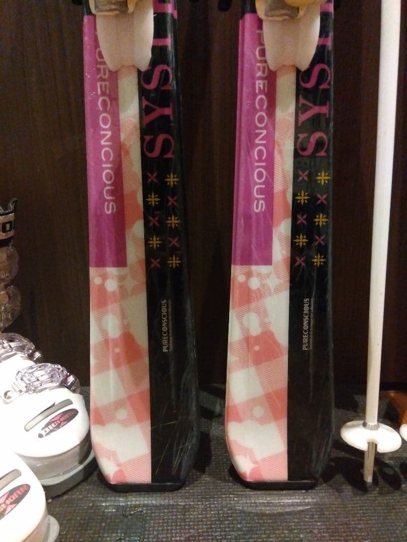 人気♡PURECONSCIOUS/レディース用/スキーセット/メンテ・WAX済み