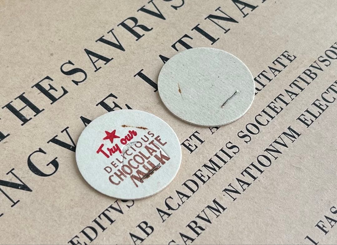 海外 vintage ミルクキャップ チョコレートミルク★ 30枚セット