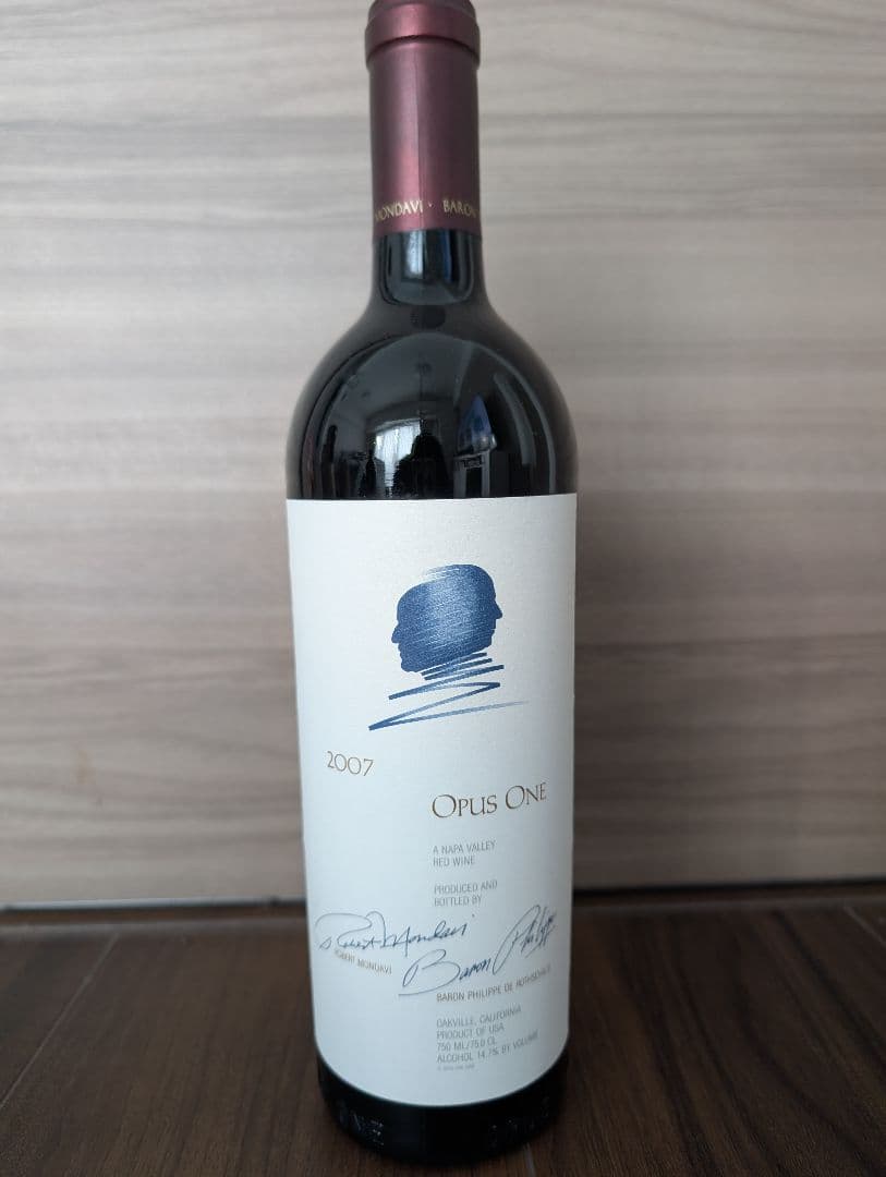 Opus One 2007 赤ワイン / セラー保管品