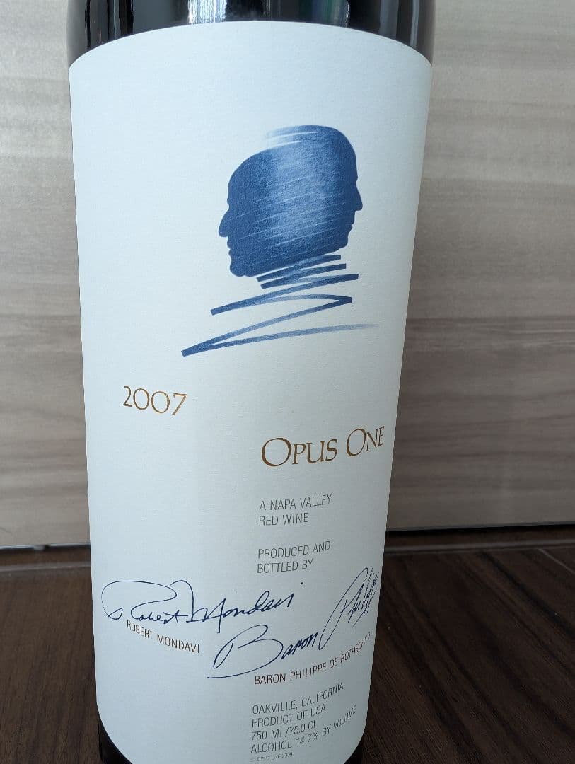 Opus One 2007 赤ワイン / セラー保管品