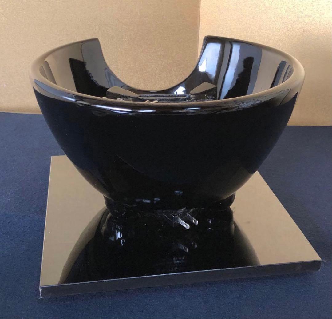 《R》茶道具 野々田式 風炉型電熱器 黒真塗B 元箱　260126く1