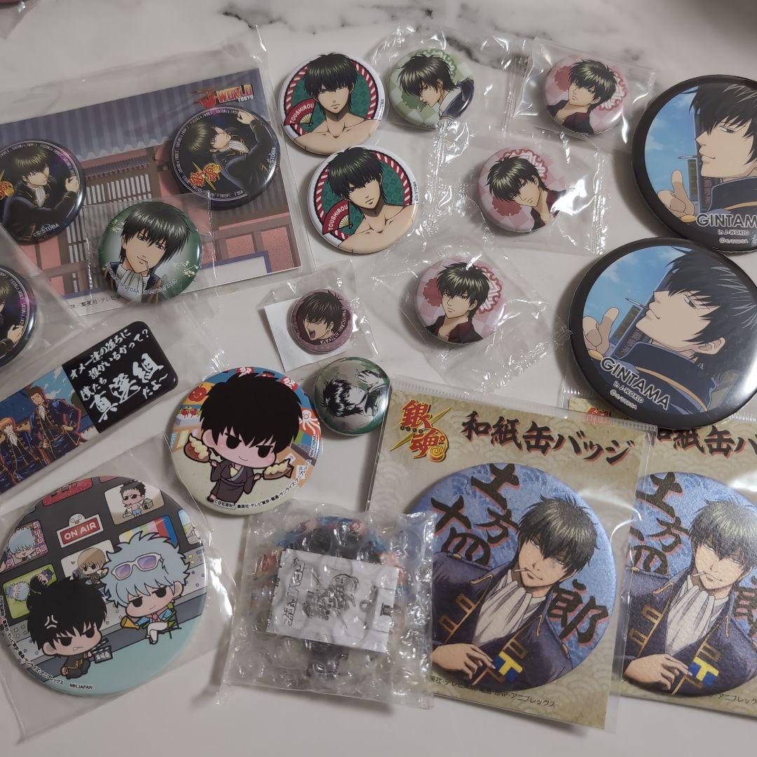 銀魂 土方十四郎 缶バッジセット