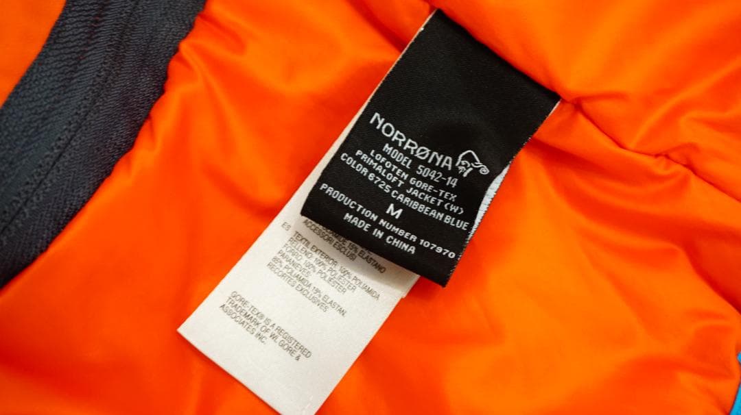 ノローナ　スノージャケット　Lofoten Gore-Tex　プリマロフト　M