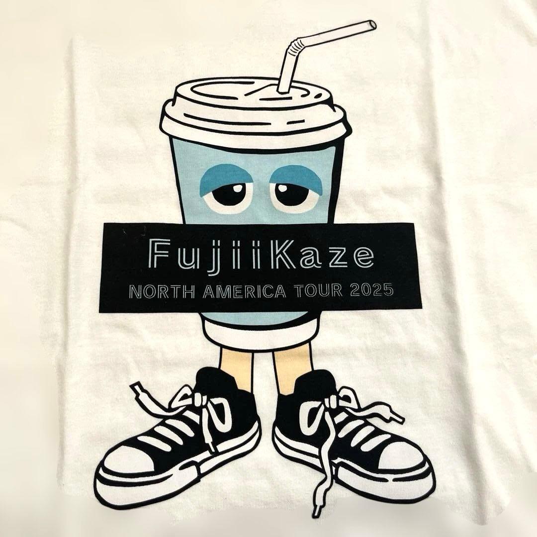 藤井風　新品NORTH AMERICA TOUR 2025ドリンク　M
