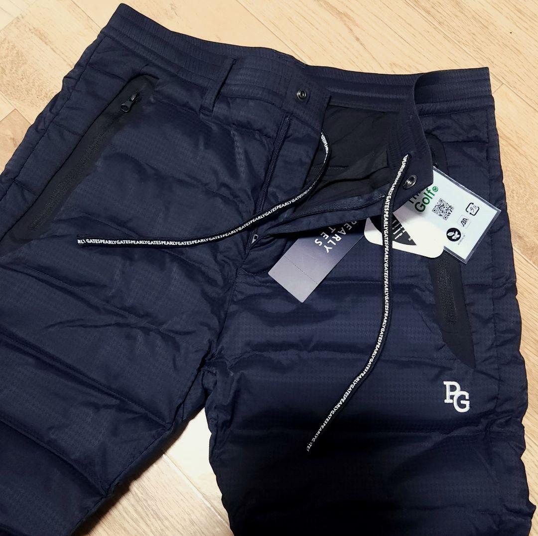 新品　PEARLY GATES　パーリーゲイツ　中綿パンツ　ネイビー　サイズ4