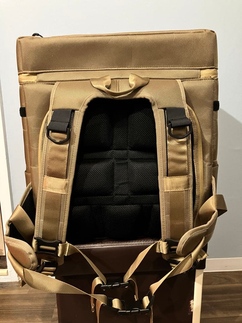 廃番貴重 MANDARIN BROTHERS ルートキャリーバックパック サンド