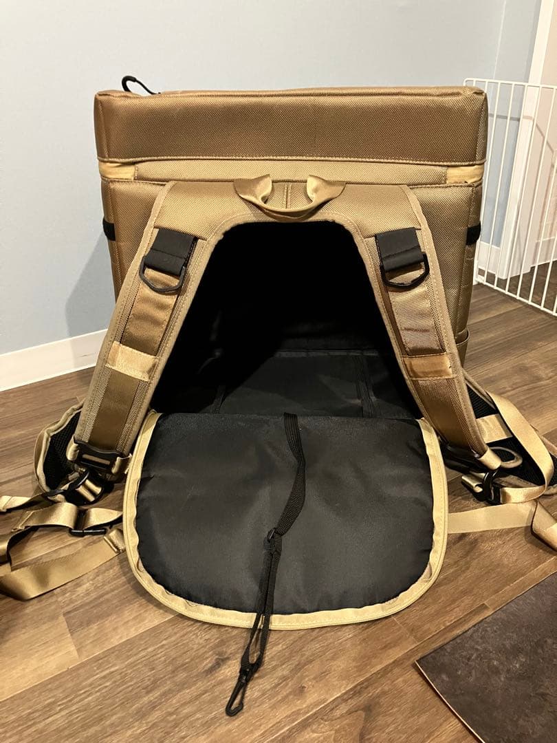 廃番貴重 MANDARIN BROTHERS ルートキャリーバックパック サンド