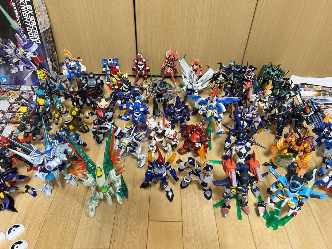 ダンボール戦機　LBX 約50体まとめ売り　上箱付き　説明書付き