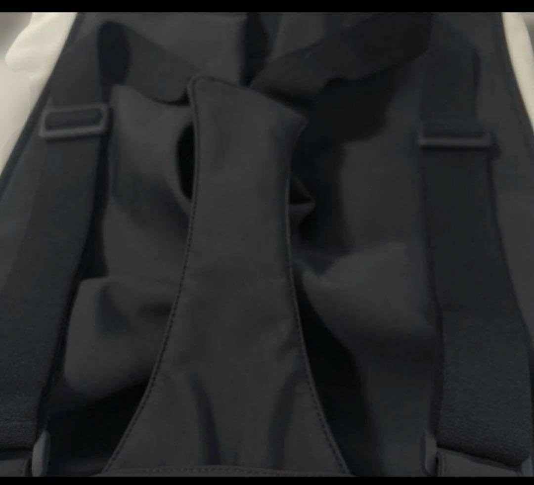 ZARAサスペンダー付きスノーパンツ ブラック/ホワイト