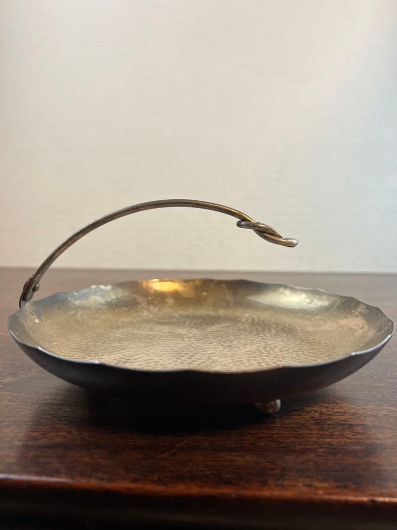 銀製菓子器　銀製品　貴金属　美術品　骨董