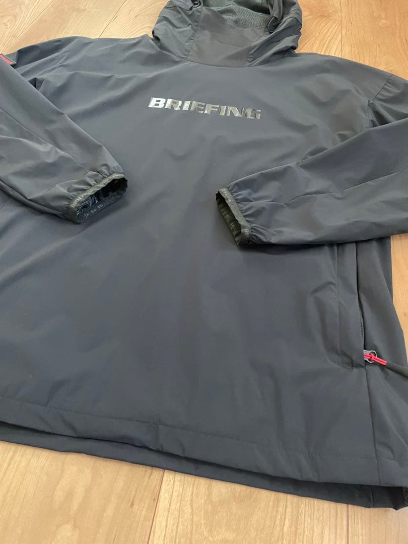 BRIEFING フード付き　ゴルフウェア　新品M ブラック　2023年モデル