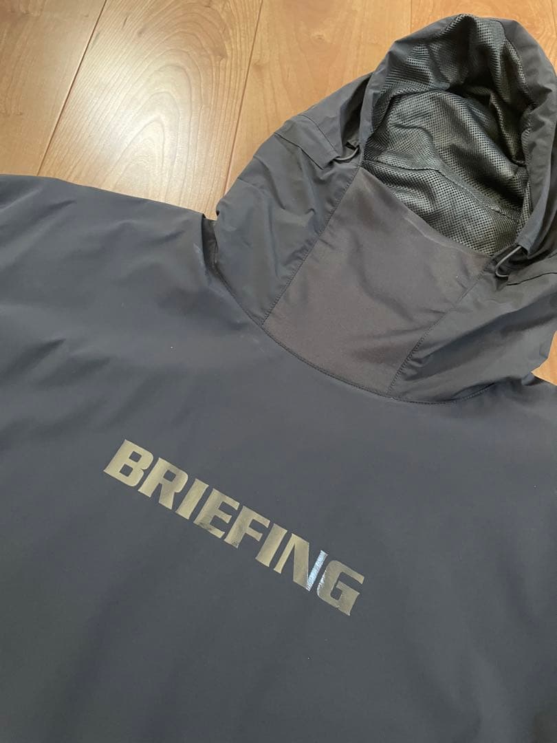 BRIEFING フード付き　ゴルフウェア　新品M ブラック　2023年モデル