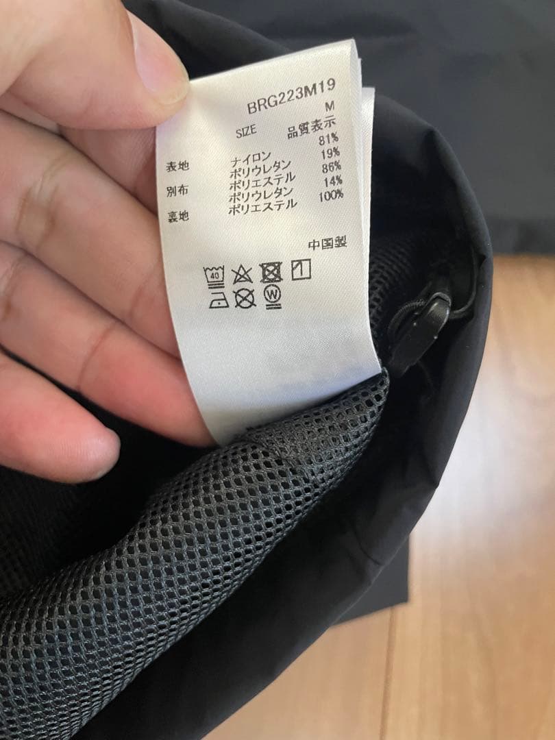 BRIEFING フード付き　ゴルフウェア　新品M ブラック　2023年モデル