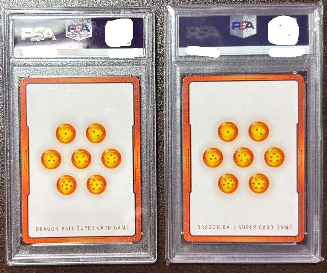 【PSA10】エナジーマーカー孫悟空 E01-05★　ベジータ E01-02 ★