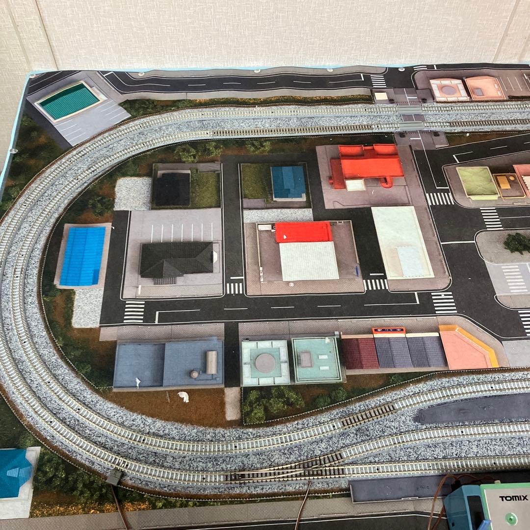 Nゲージ トミックス パノラママット複線レイアウト