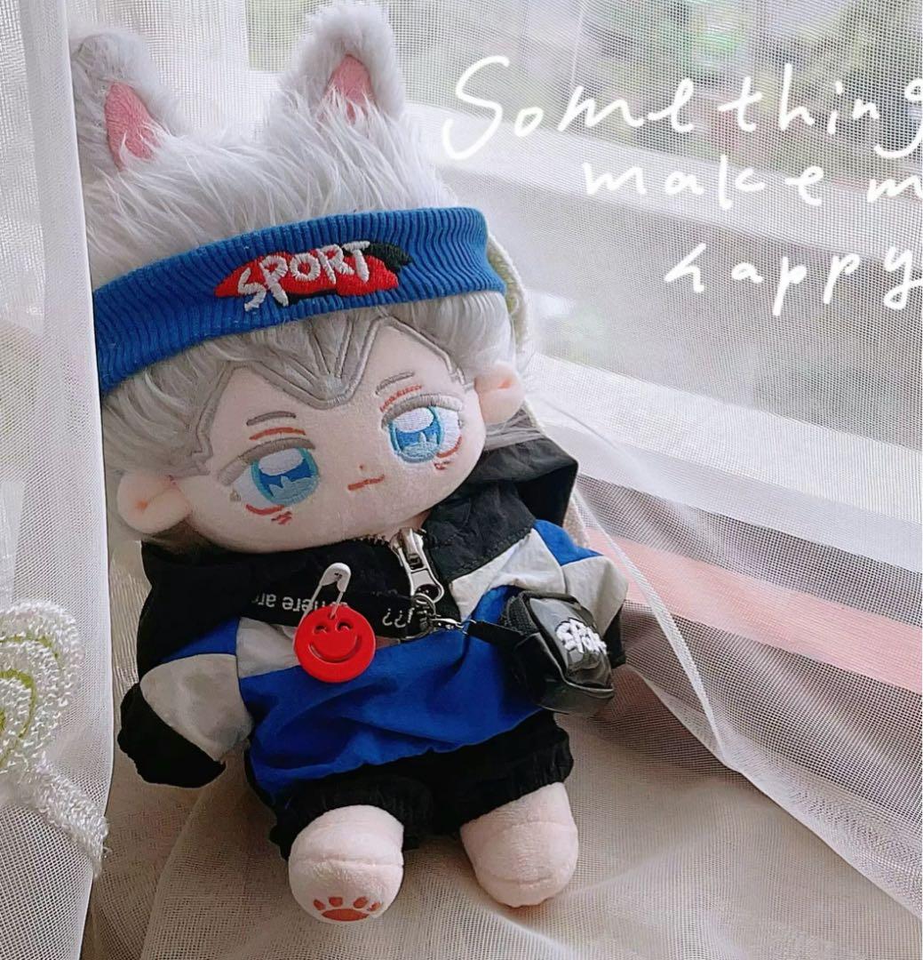 《銀髪青眼》激レア可愛い着せ替えぬいぐるみ《20cmぬいぐるみ》