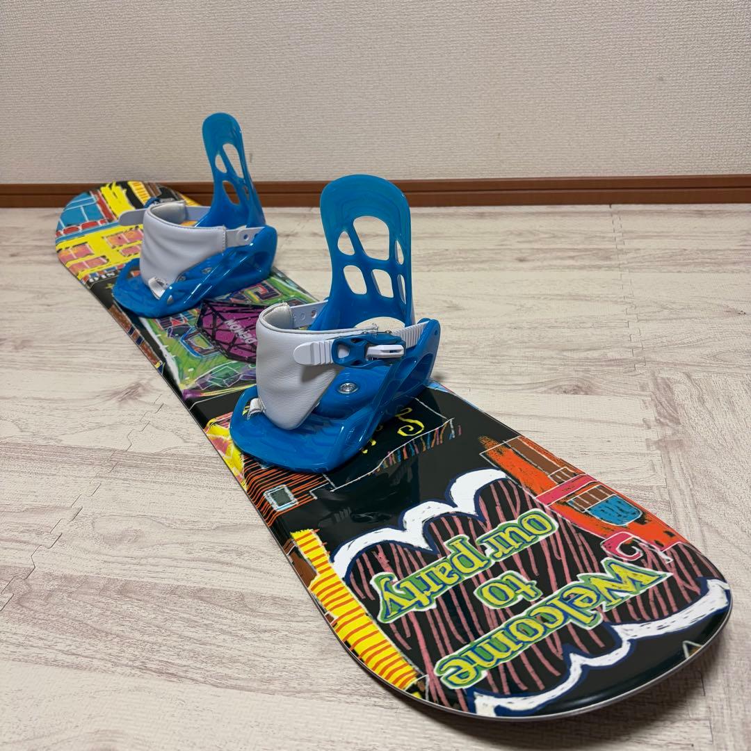 SLQ WELCOMROCKER 110 スノーボード ビンディングセット