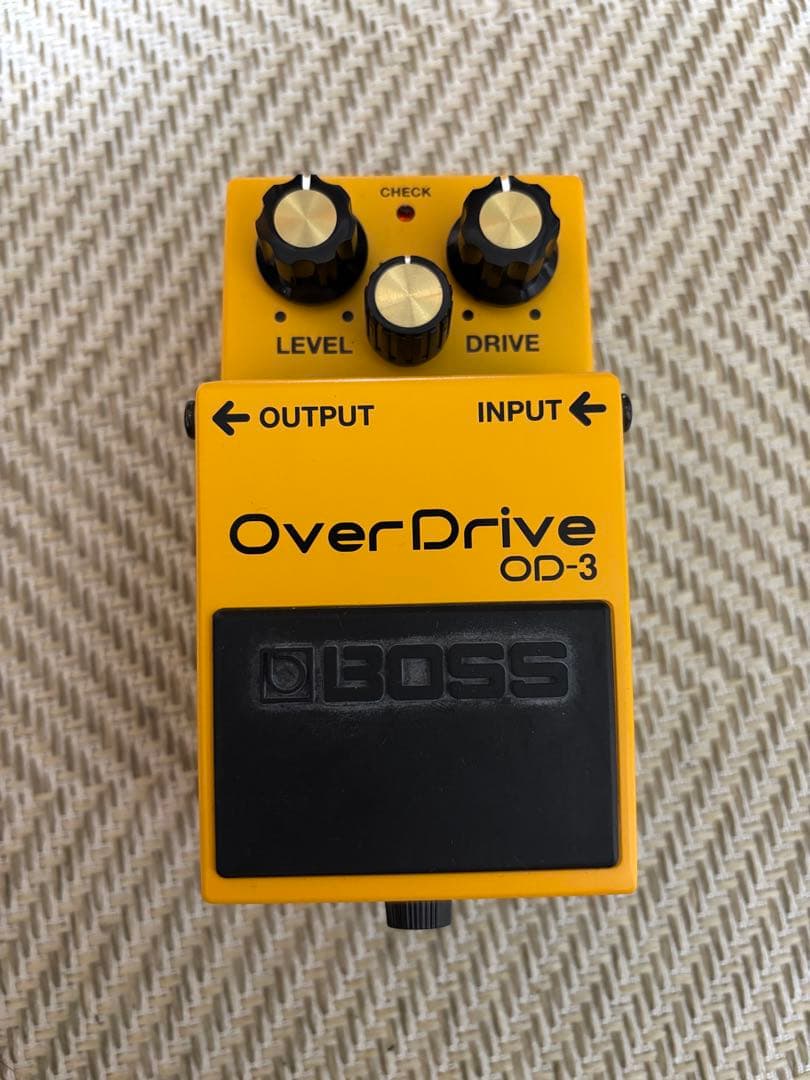 BOSS OD-3 OverDrive 箱・説明書付き　ギターエフェクター