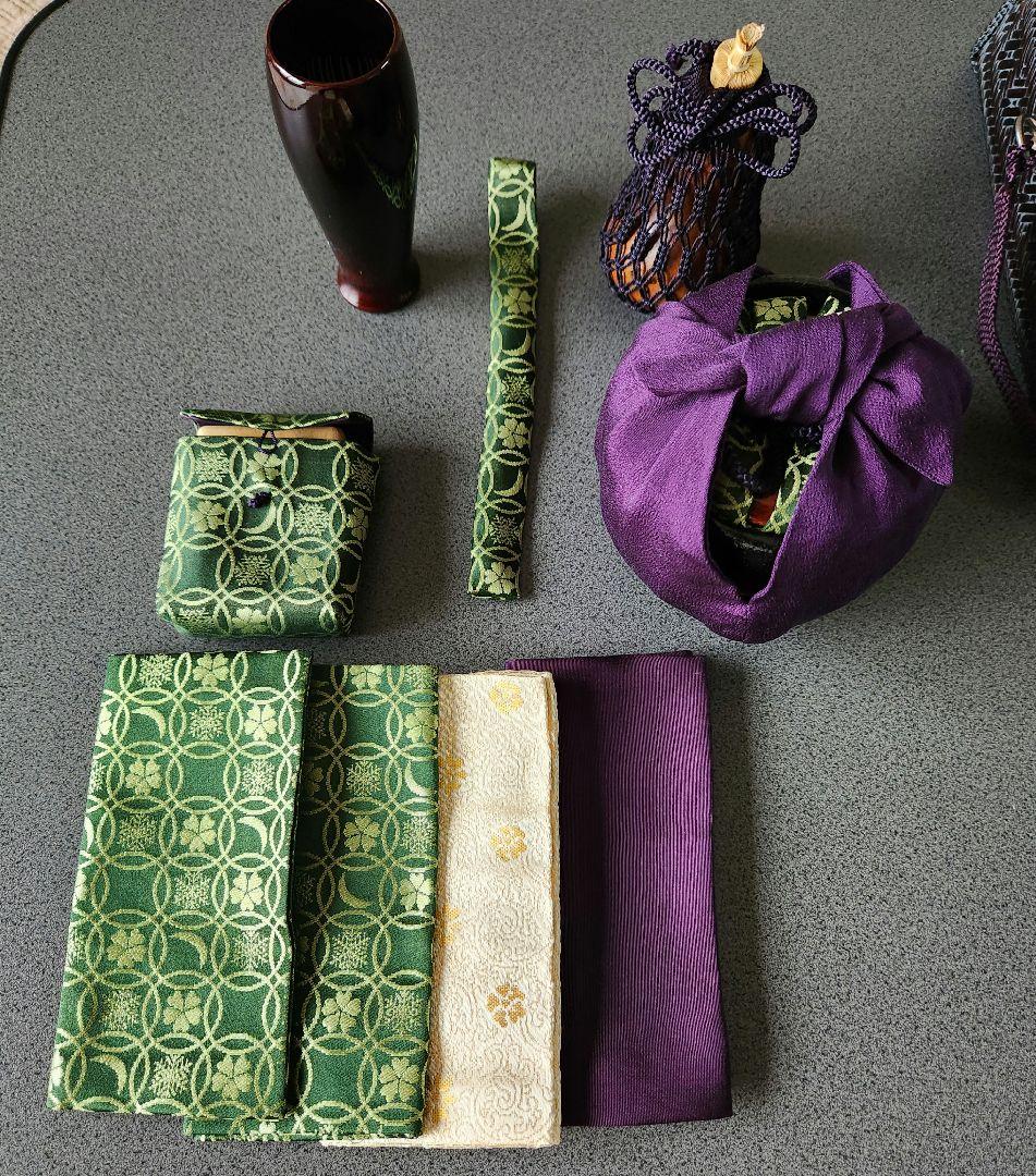 御所籠 茶道具一式 和田鱗司作 茶籠