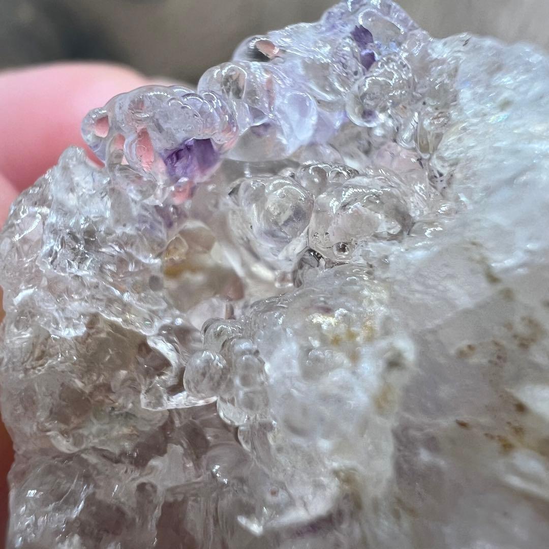 フローライトインハイアライトオパール FH1 共生 鉱物 標本 原石