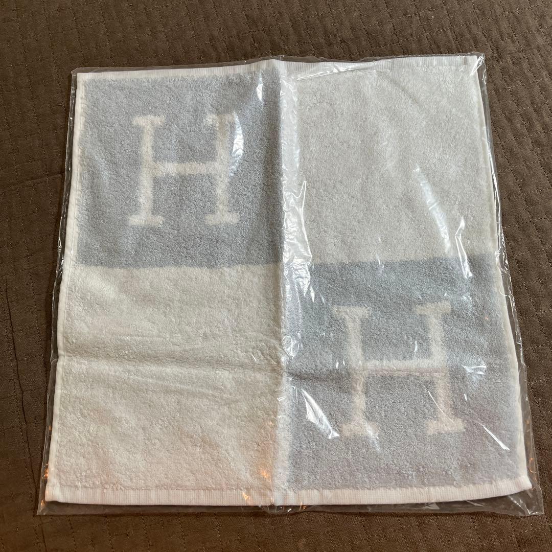 新品未使用　エルメス　ハンドタオル