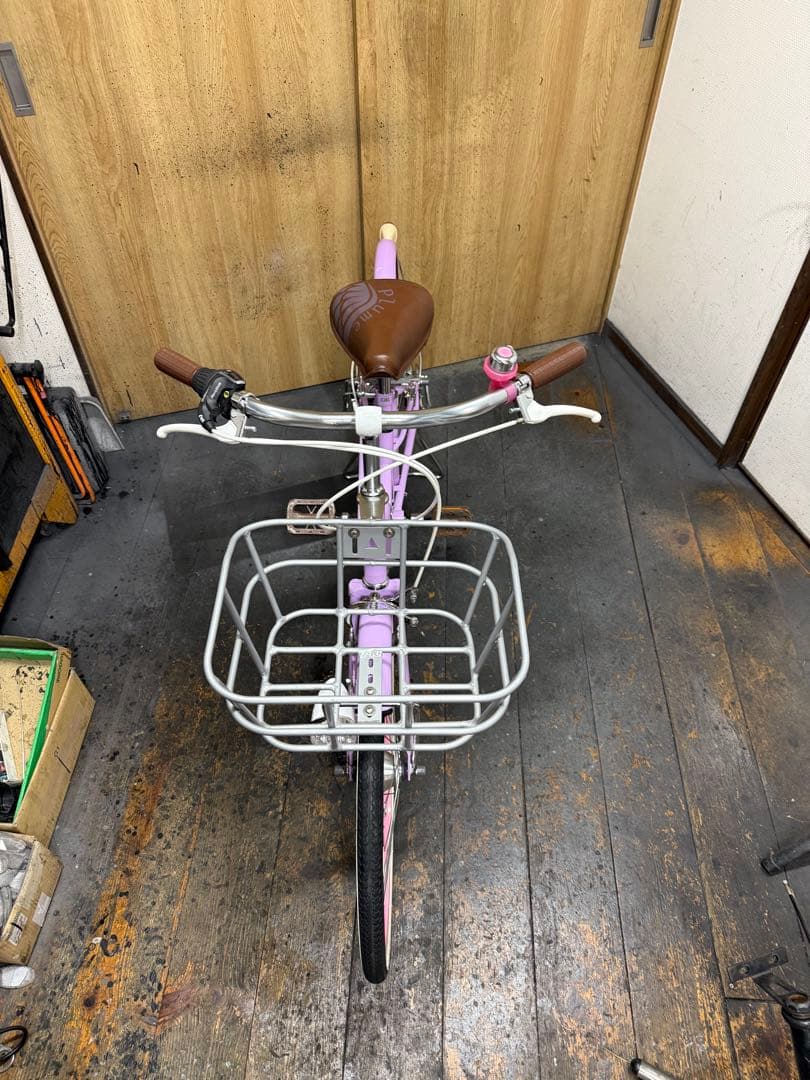 中古車　子供用自転車　Plume　24インチ　LEDオートライト　6段変速　美品