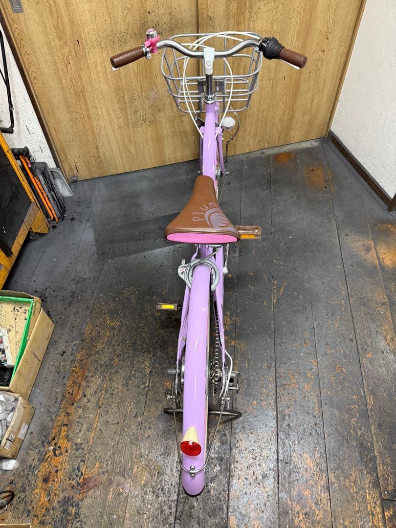 中古車　子供用自転車　Plume　24インチ　LEDオートライト　6段変速　美品