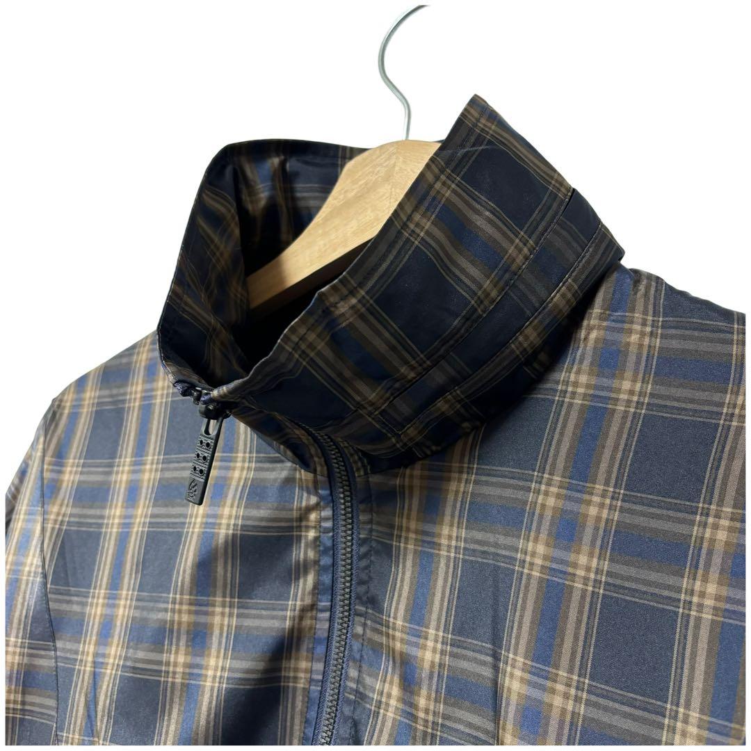 ラッセルノ ゴルフ 族虎 チェック ジップアップ ブルゾン ネイビー XL 6