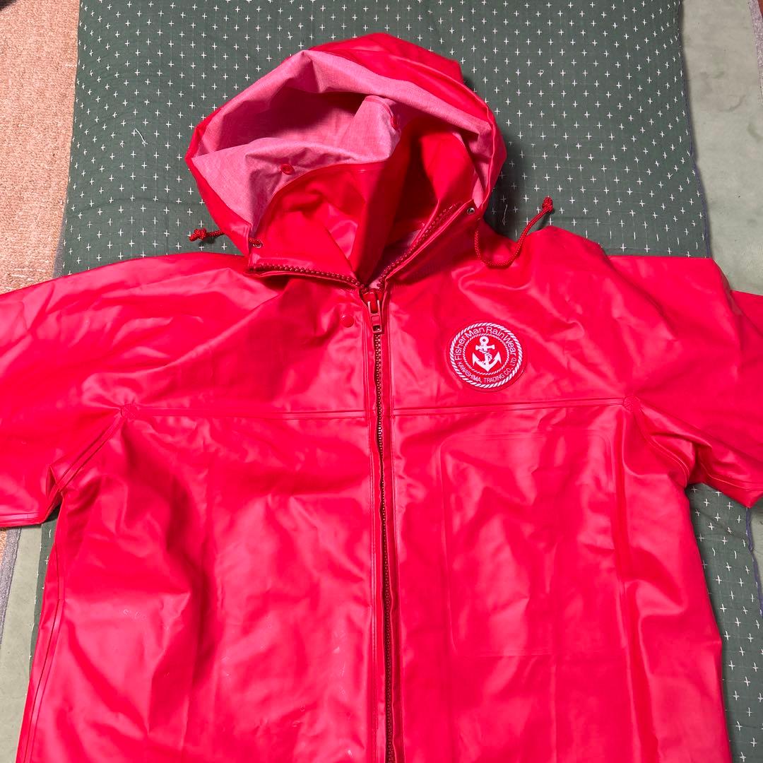FisherMan RainWear 赤 レインウェア